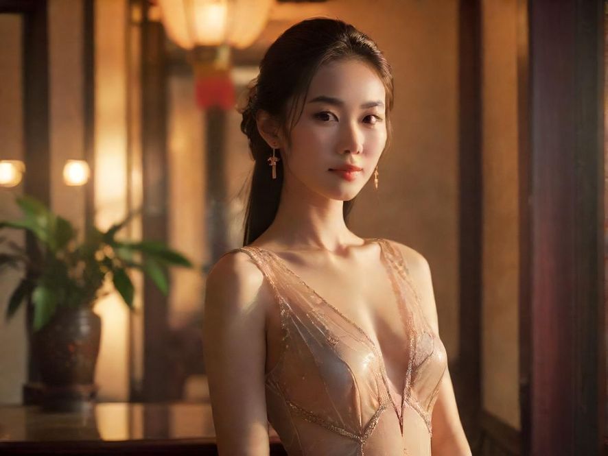 广佛某休闲会所内部,灯光柔和,氛围感十足