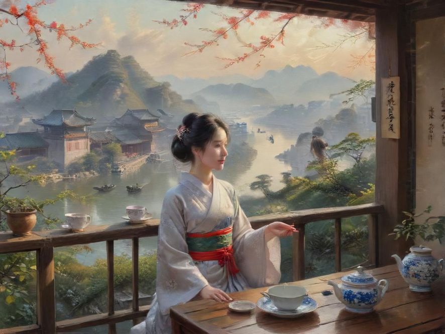 广州私密茶社内部环境图