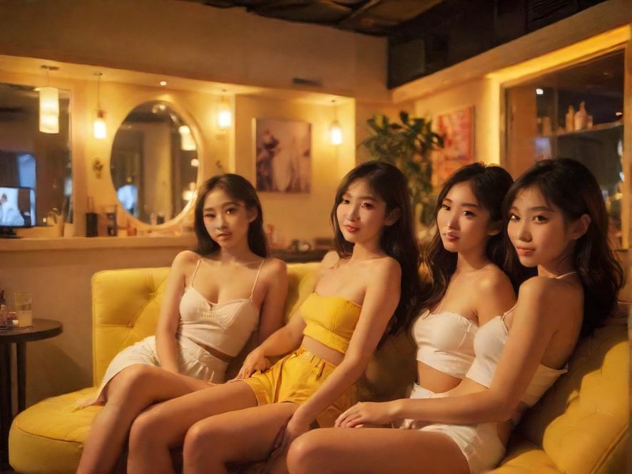 温馨舒适的茶室或休闲空间,氛围轻松惬意