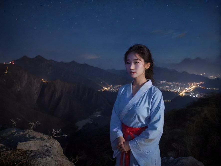 中山休闲会所夜晚入口,灯光闪烁