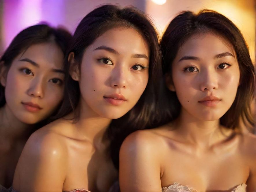 广州喝茶茶友户外品茶场景