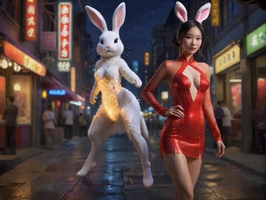 城市夜景下的多样休闲选择