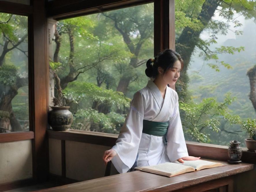 深圳学生茶艺师温馨服务瞬间