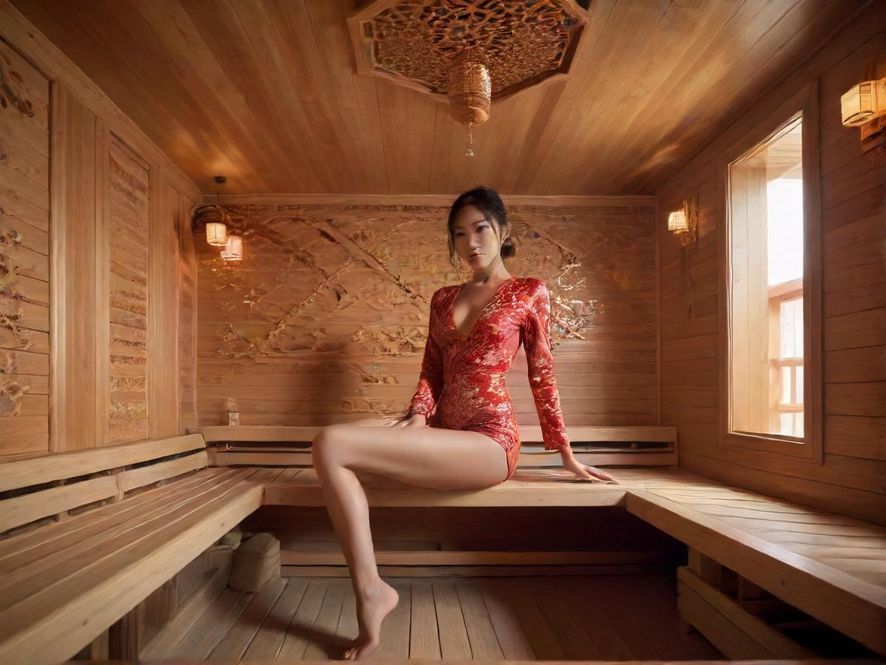 广州某桑拿会所休息区一角,环境舒适宜人