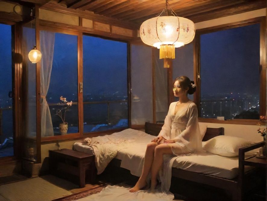 夜场桑拿会所豪华浴室大厅实景图