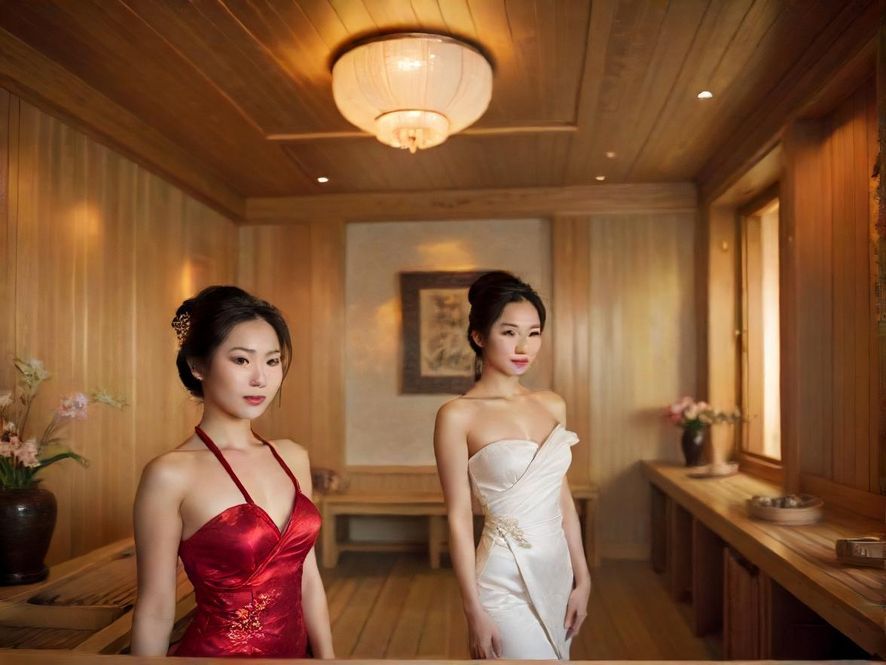 桑拿会所接待区