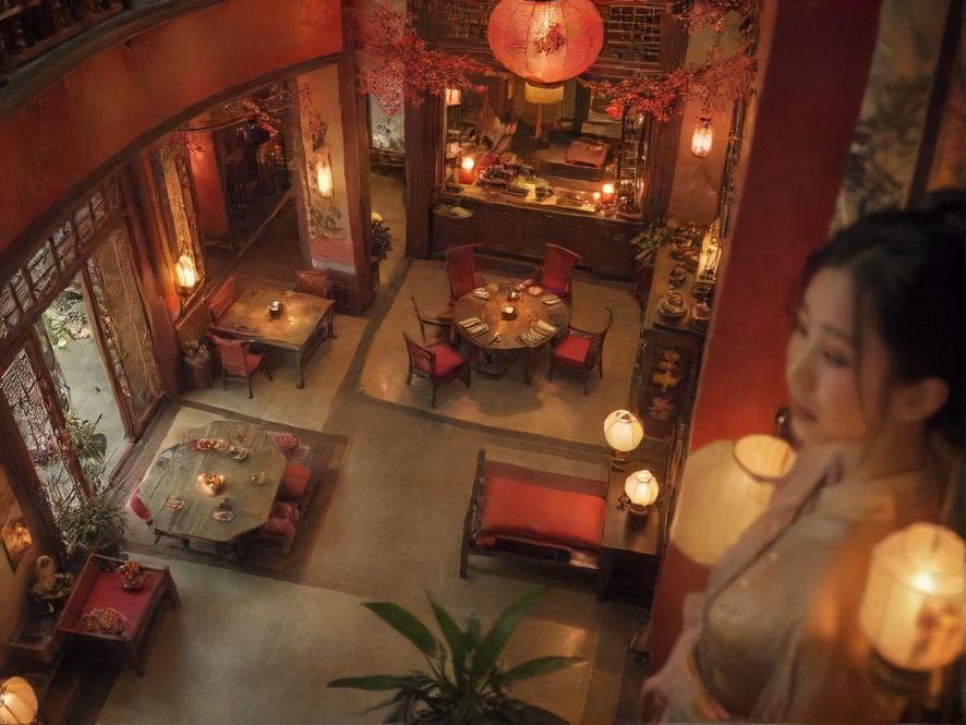 深圳高端茶社内部环境展示