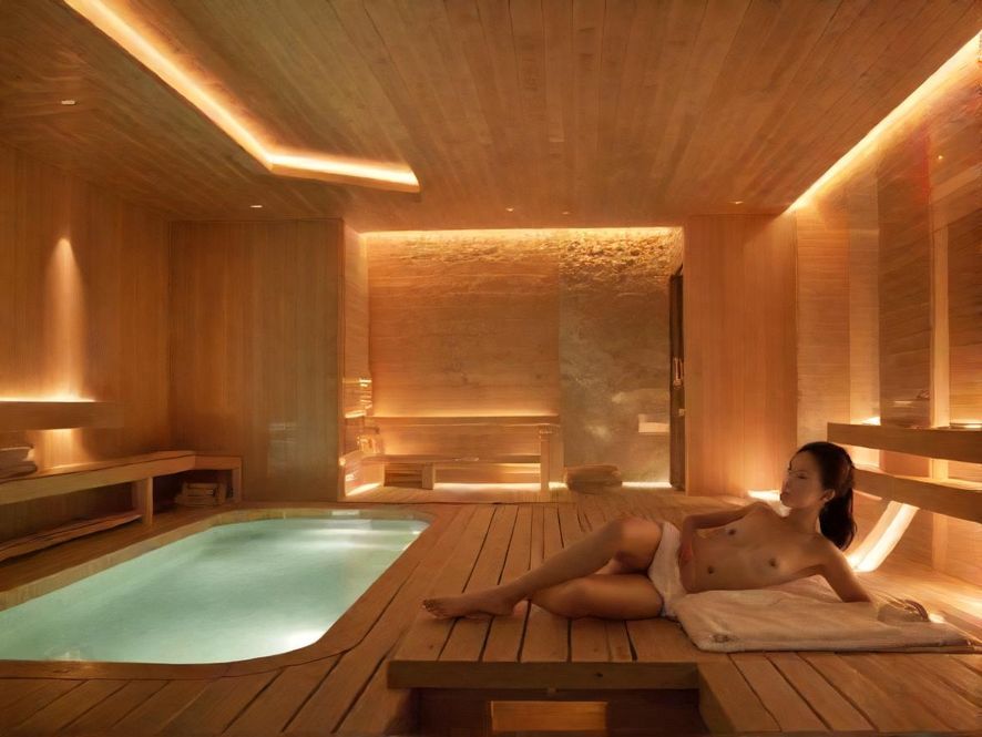 深圳高端桑拿会所汗蒸休息区实景