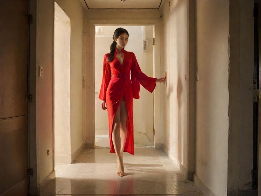 居民楼里看似普通的走廊,却可能隐藏着不为人知的秘密。