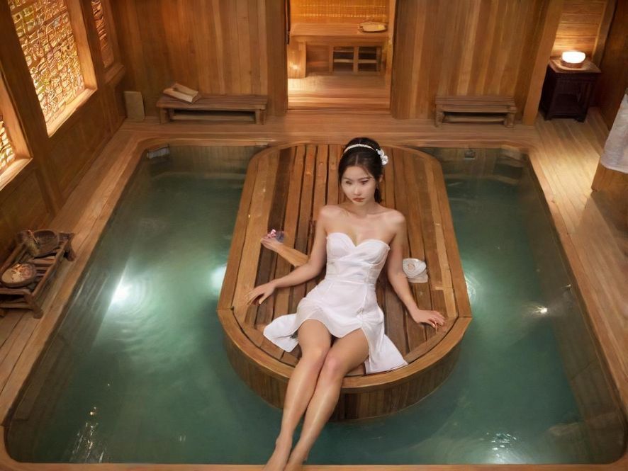 广东桑拿会所豪华汗蒸区实景