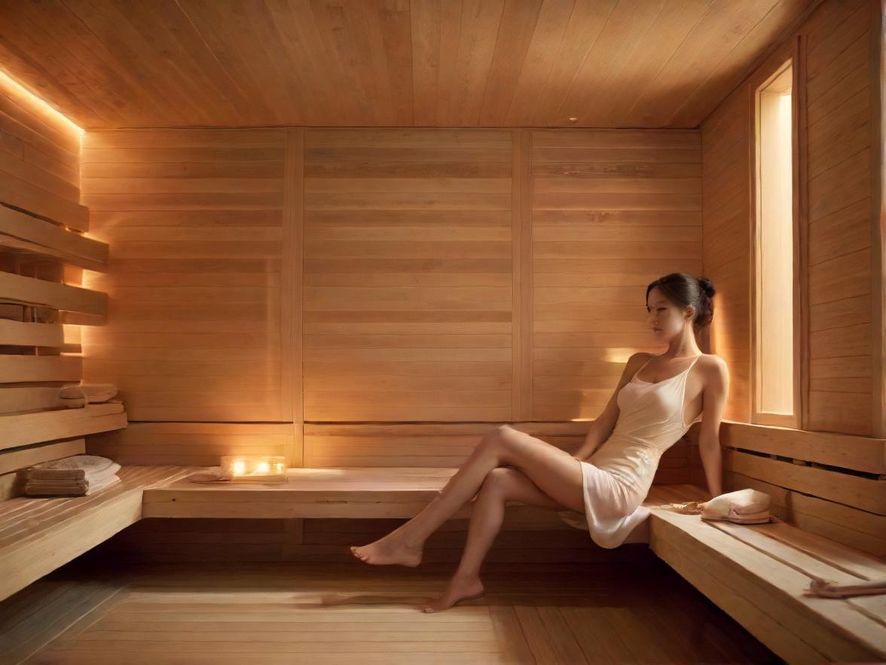 夜场桑拿会所休闲大厅实景