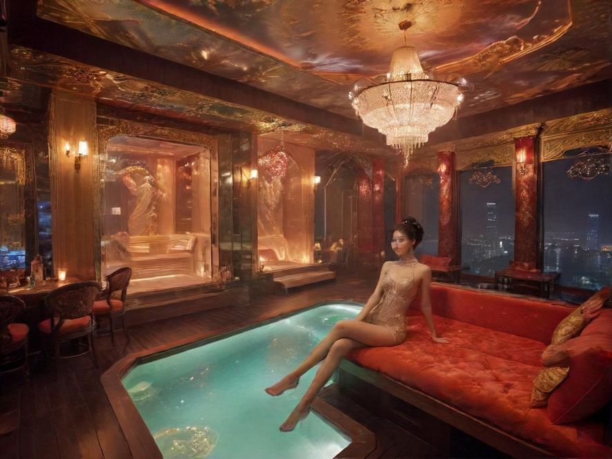 佛山夜场桑拿会所夜景