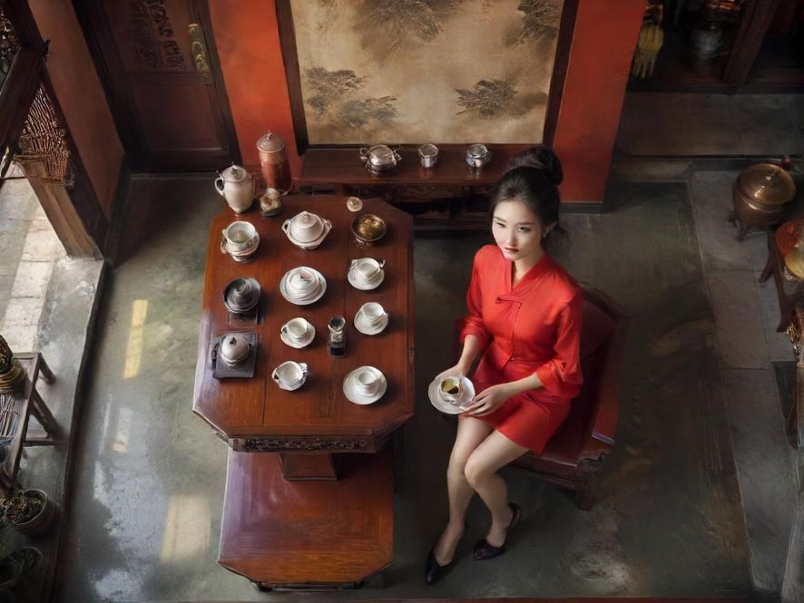 深圳龙华茶社室内环境展示