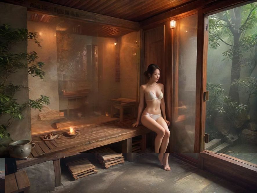 广州隐藏茶社桑拿汗蒸环境实拍