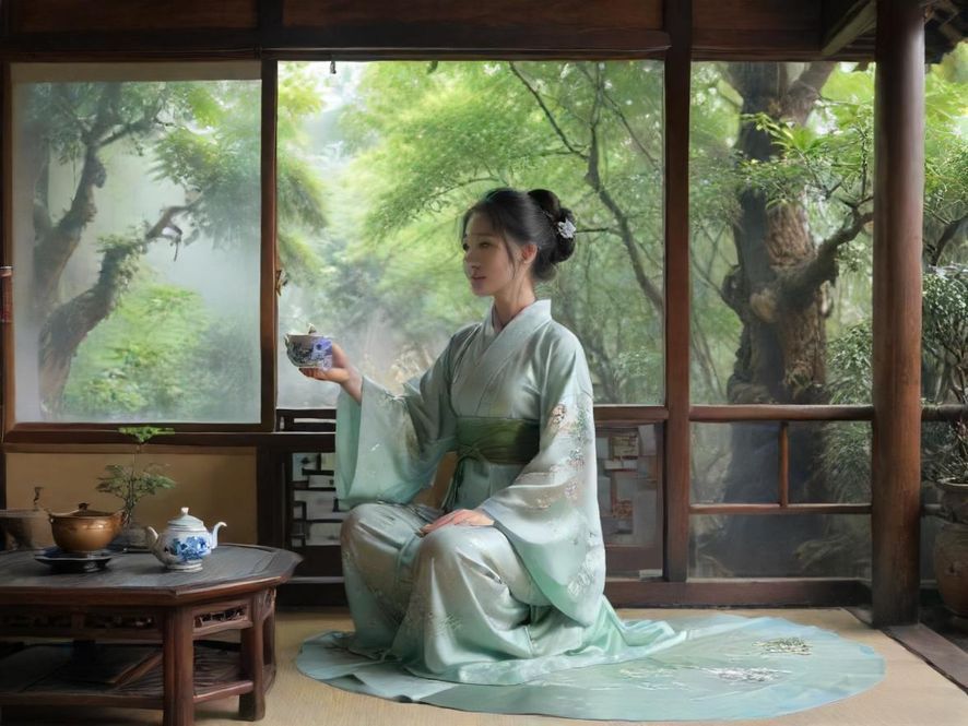 广州约茶茶室温馨环境展示