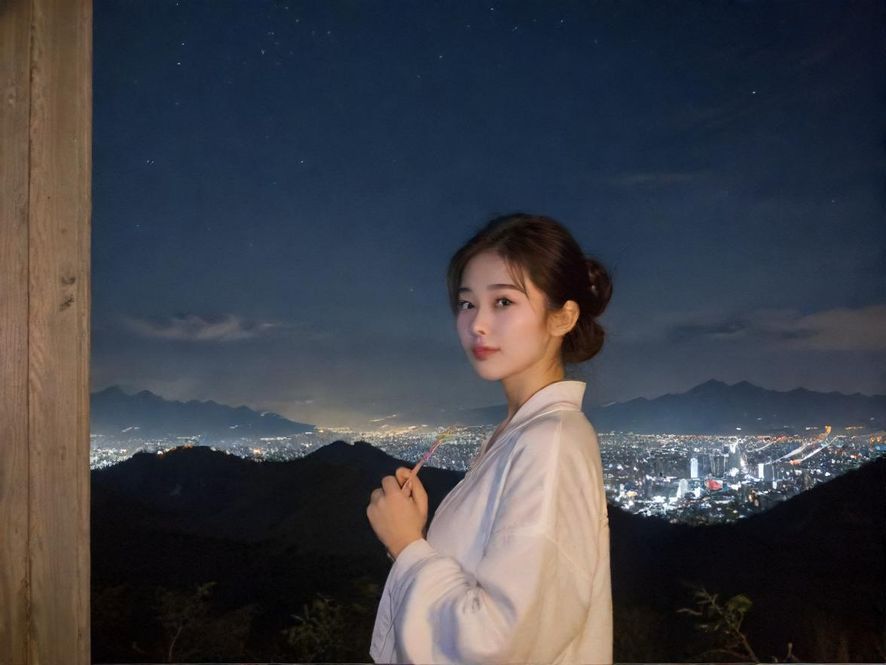 中山夜场会所夜景外观展示