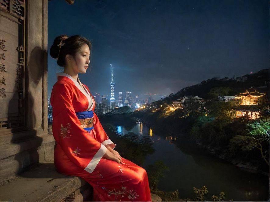 广州璀璨的夜景