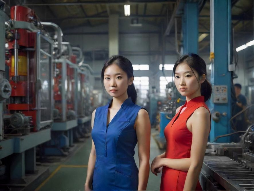 液压金属压块机工厂内景展示