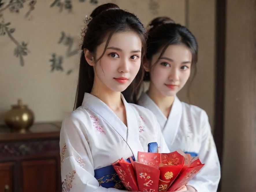 一位女性的温柔侧影,以柔焦特写和艺术写真风格呈现,背景朦胧,营造出私密和宁静的氛围。