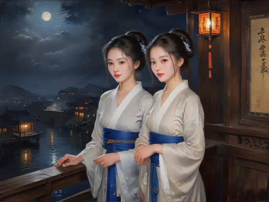 一位气质优雅的熟女,在深圳都市夜景的映衬下,展现出独特的成熟魅力。