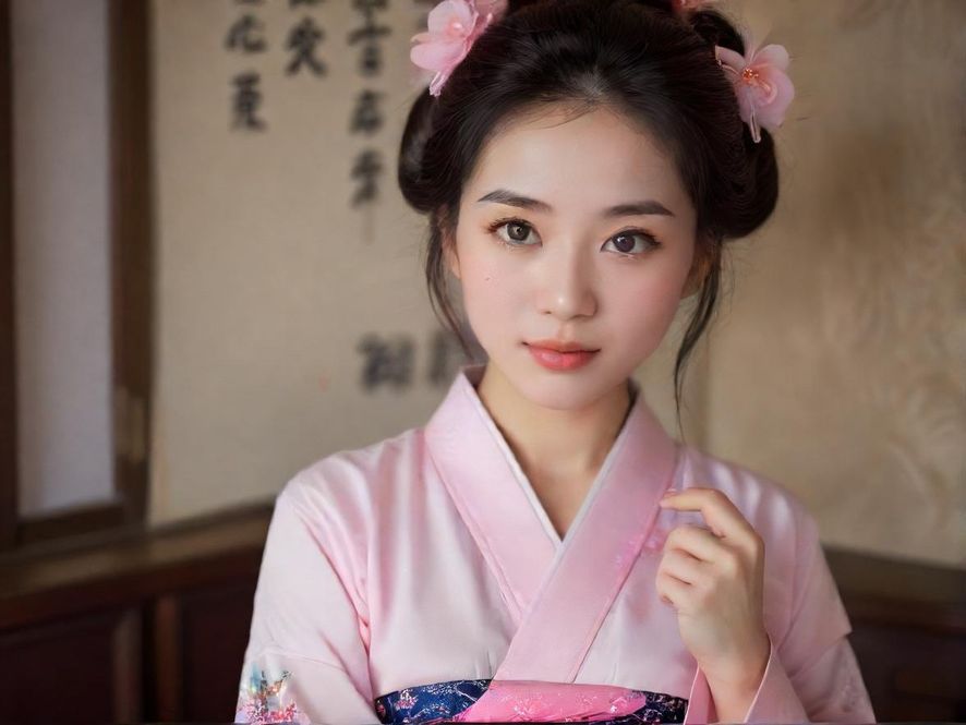 一位女士在桑拿葵花浦典的私人桑拿房中享受蒸汽浴，身心放松