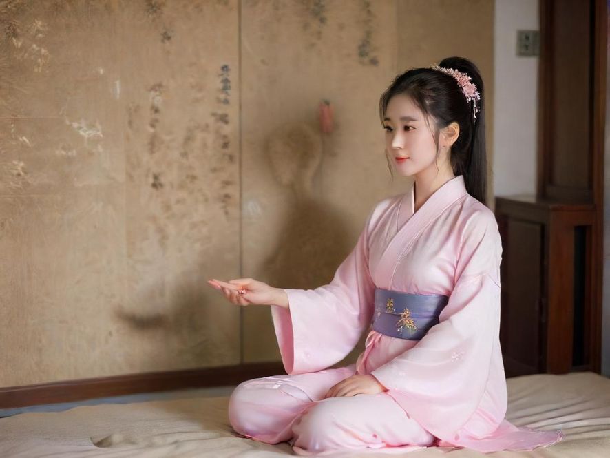 一位女士在温馨的按摩室中享受指压按摩,面部表情放松,享受片刻宁静