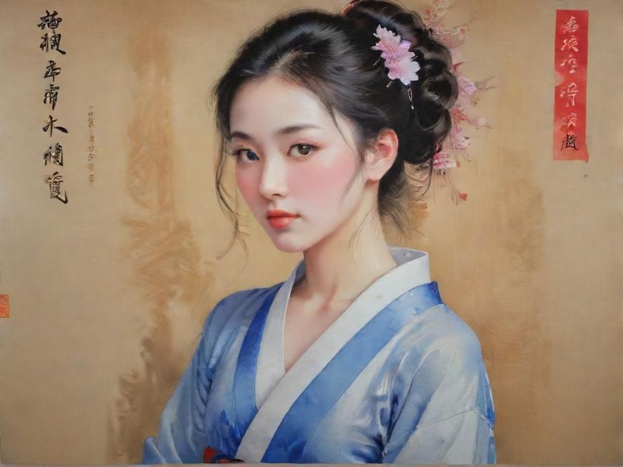 一位都市熟女在现代艺术馆中漫步,背影优雅,展现了其对艺术与生活品质的追求。