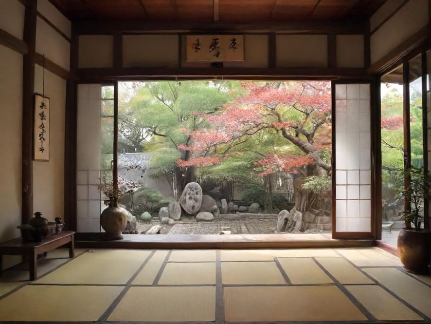 一群都市年轻人在充满绿植的温馨休闲空间里轻松交流,享受美好时光。