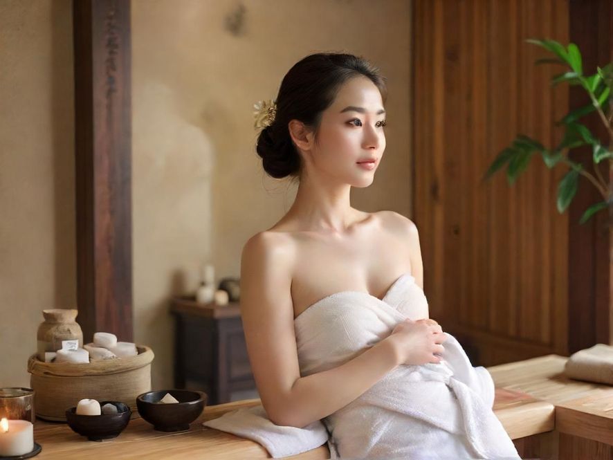 深圳某高端SPA会所,环境优雅,设施豪华,等待客人光临