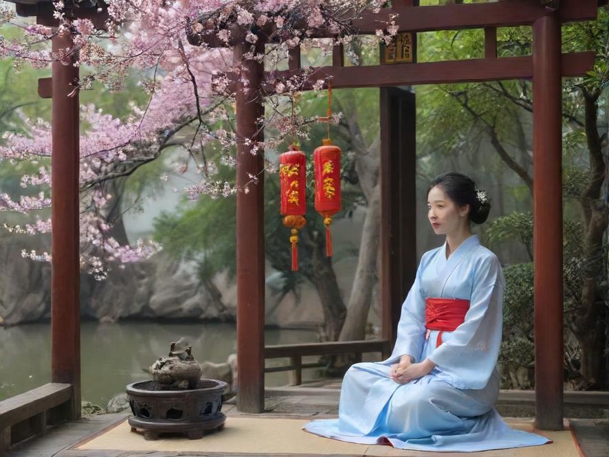 一位经验丰富的传统中医养生师正在进行手部特写，展示细致的按摩手法，背景是宁静私密的理疗空间